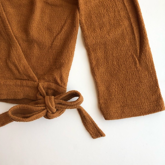 Madewell Texture & Thread Wrap Top - Picture 6 of 12